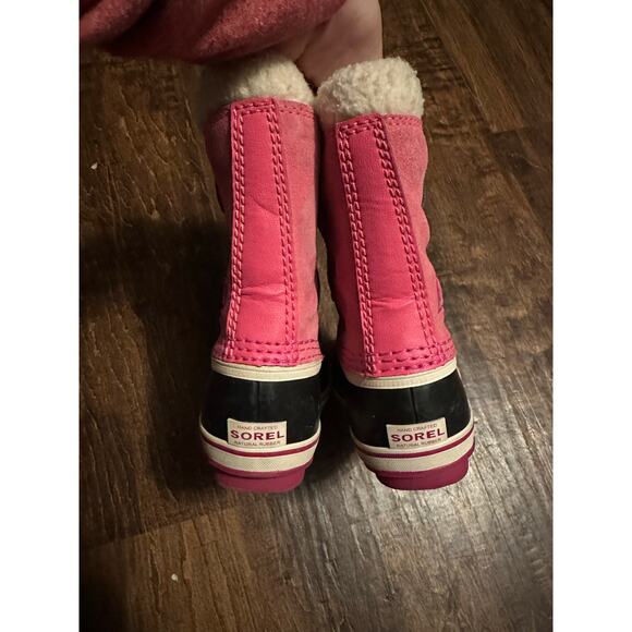 Sorel toddler girls size 7 Yoot Pac Waterproof Snow Boot pink - Picture 5 of 7
